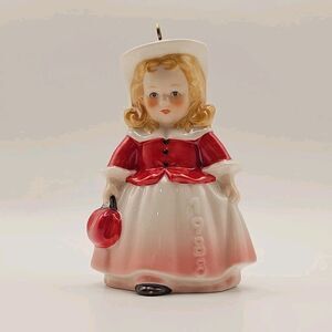 Goebel Girl Ornament Figurine with Original Box Vintage 1988 Germany